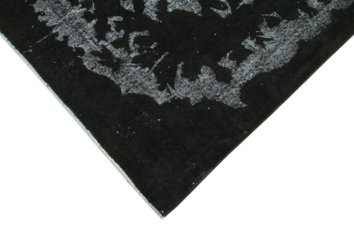 6x9 Black Over Dyed Rug - 25540