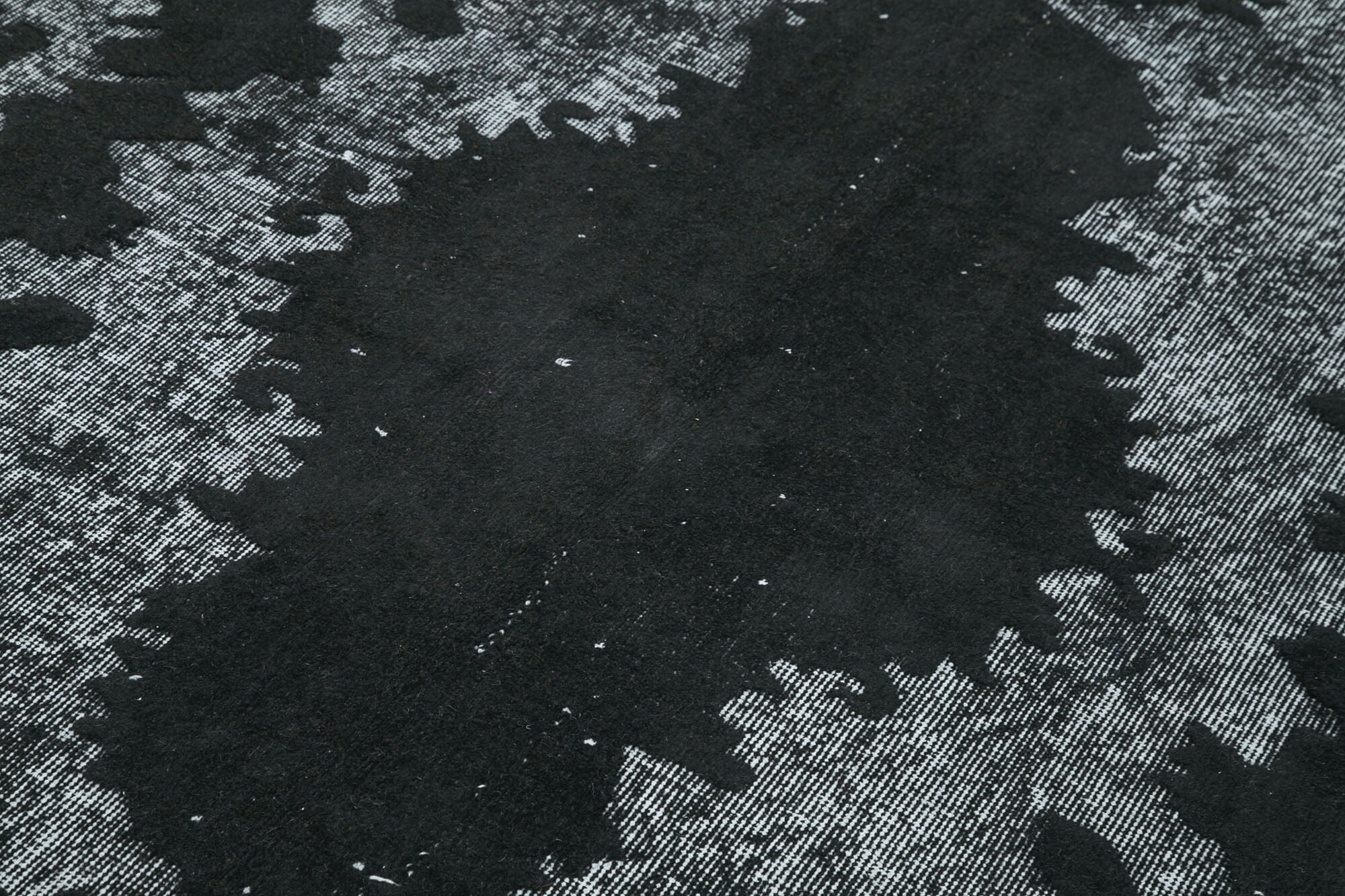 6x9 Black Over Dyed Rug - 25540