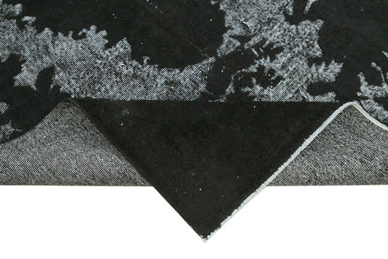 6x9 Black Over Dyed Rug - 25540