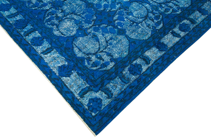 7x10 Blue Over Dyed Rug - 25548