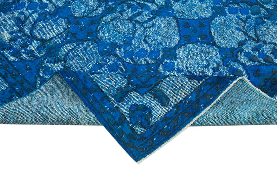 7x10 Blue Over Dyed Rug - 25548