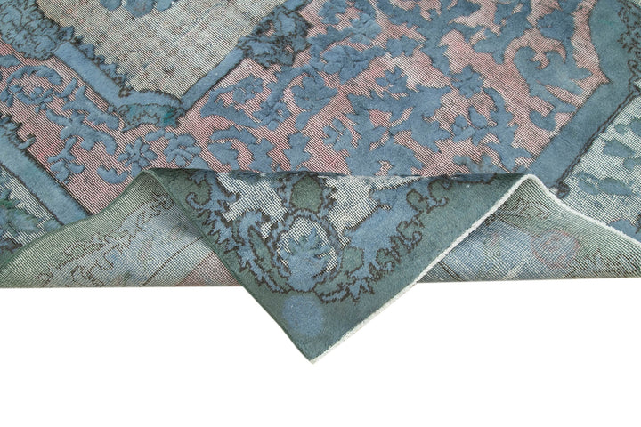 5x8 Blue Over Dyed Rug - 25557