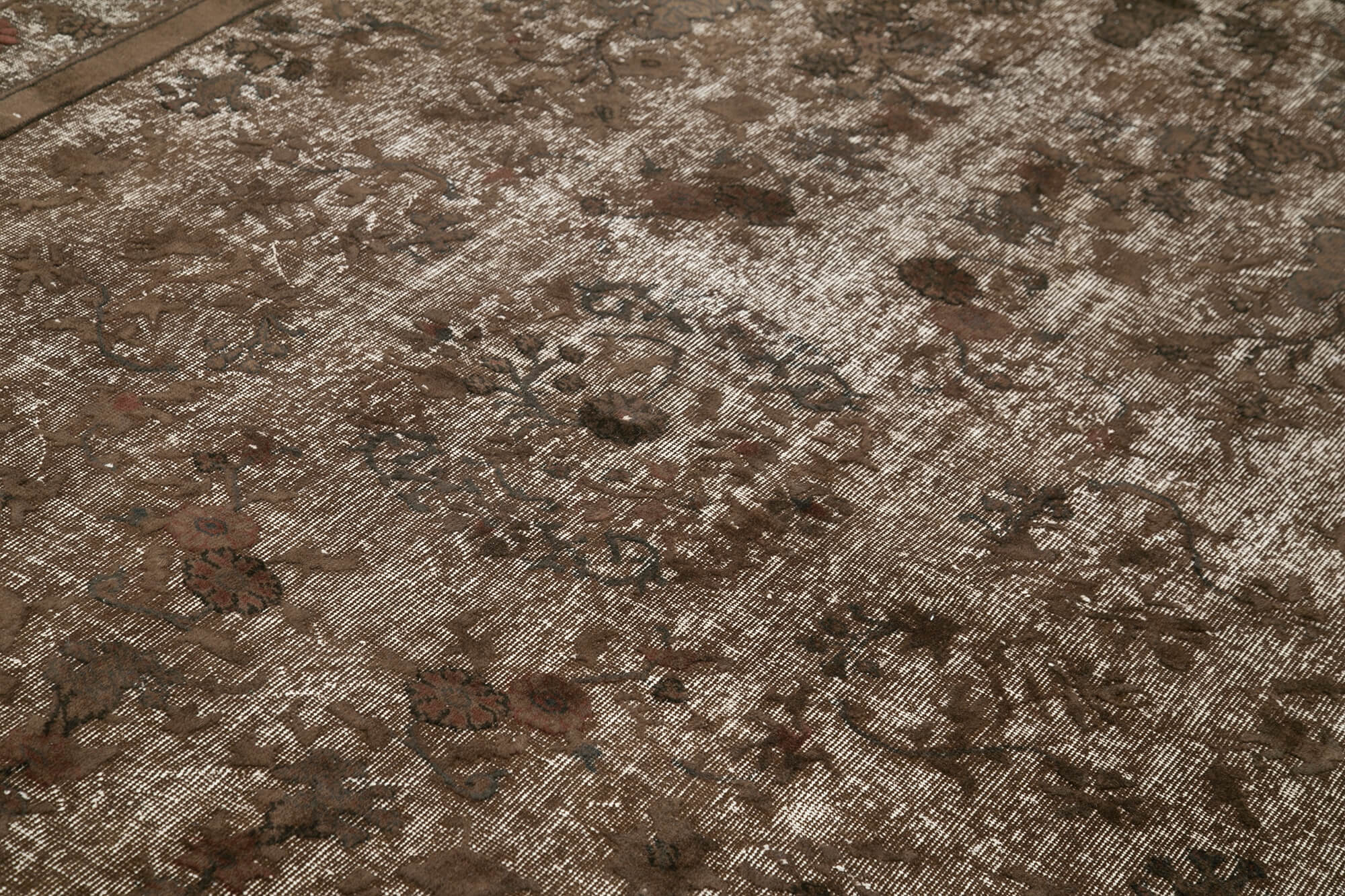 7x10 Brown Over Dyed Rug - 25558