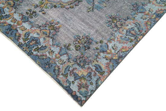 5x9 Blue Over Dyed Rug - 25566