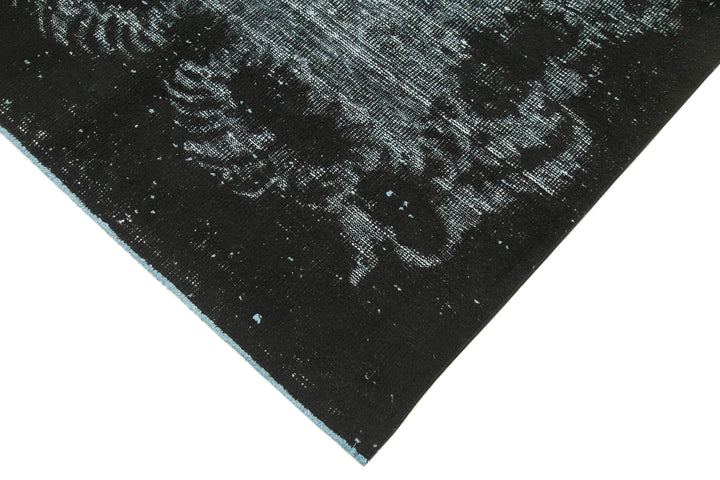 5x9 Black Over Dyed Rug - 25571