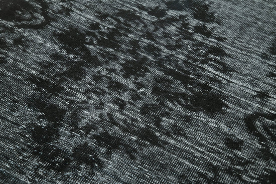5x9 Black Over Dyed Rug - 25571