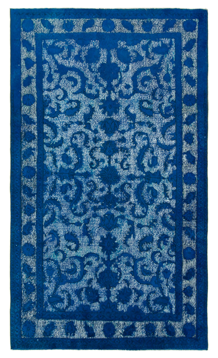 5x8 Blue Over Dyed Rug - 25572