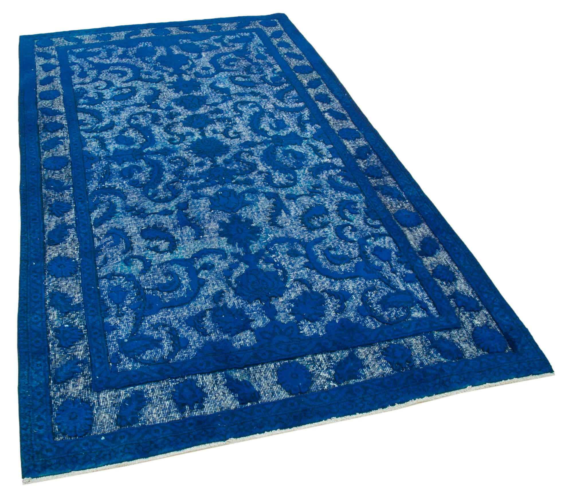5x8 Blue Over Dyed Rug - 25572
