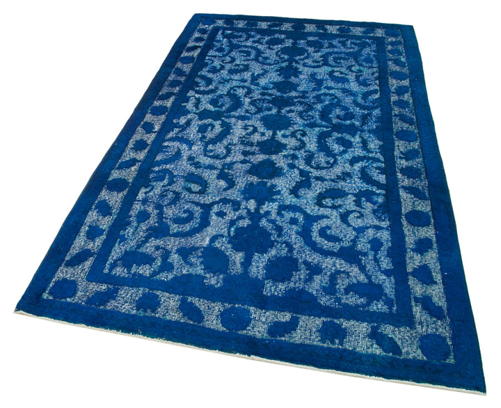 5x8 Blue Over Dyed Rug - 25572