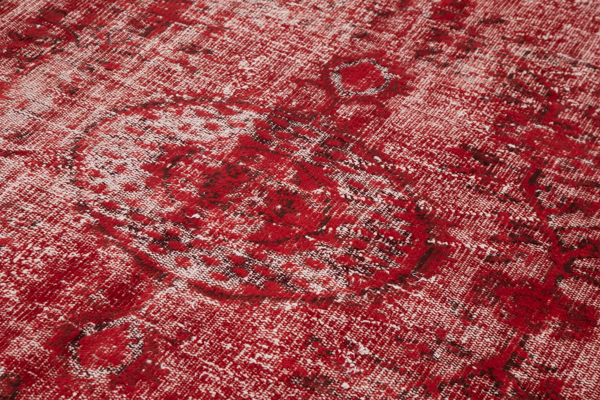 6x9 Red Over Dyed Rug - 25600
