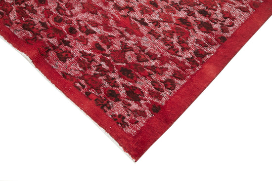 5x8 Red Over Dyed Rug - 25616