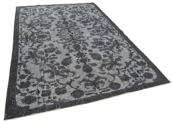 6x9 Grey Over Dyed Rug - 25618