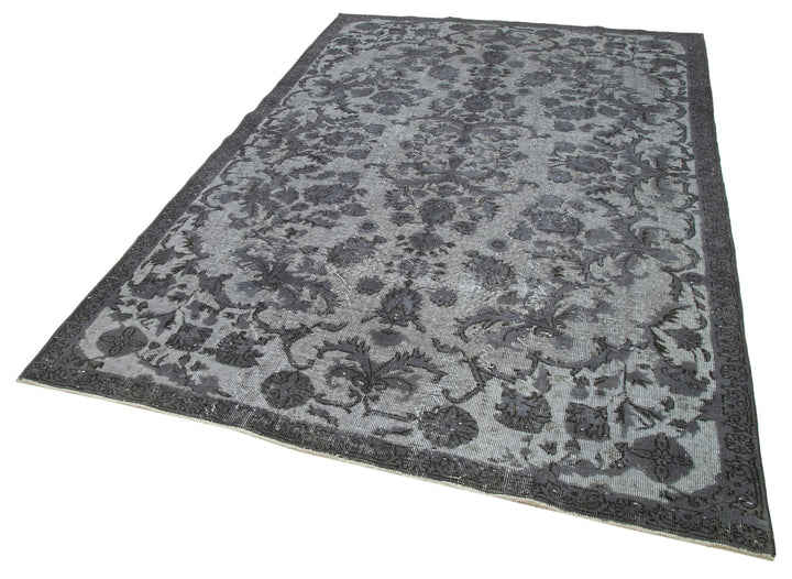 6x9 Grey Over Dyed Rug - 25618
