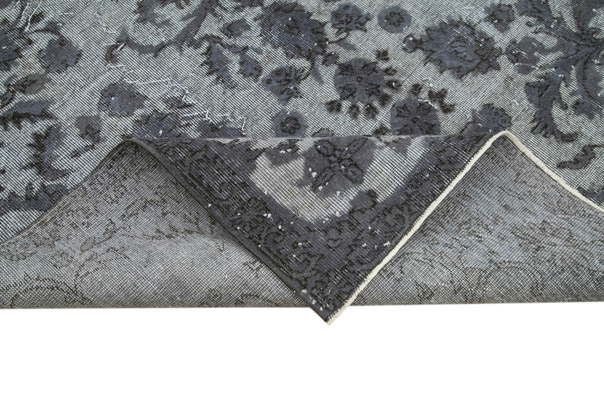 6x9 Grey Over Dyed Rug - 25618