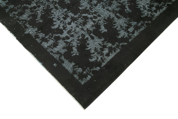 5x8 Black Over Dyed Rug - 25619