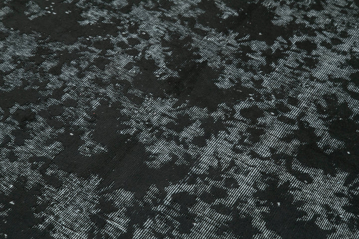 5x8 Black Over Dyed Rug - 25619