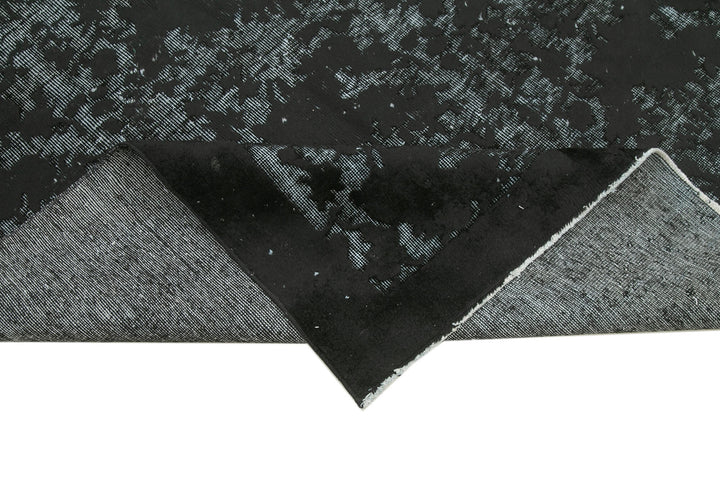 5x8 Black Over Dyed Rug - 25619