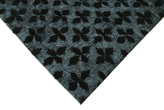 5x8 Black Over Dyed Rug - 25620