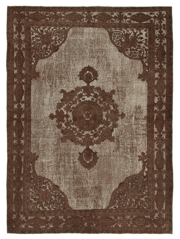 7x10 Brown Over Dyed Rug - 25626