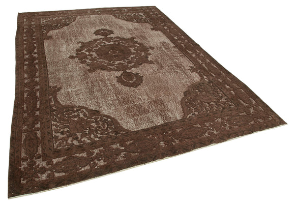 7x10 Brown Over Dyed Rug - 25626