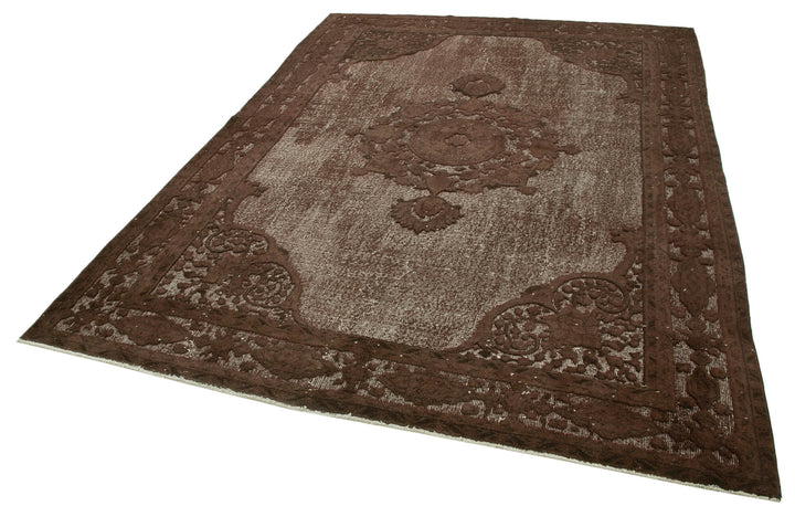 7x10 Brown Over Dyed Rug - 25626