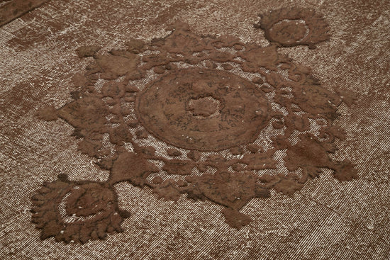 7x10 Brown Over Dyed Rug - 25626