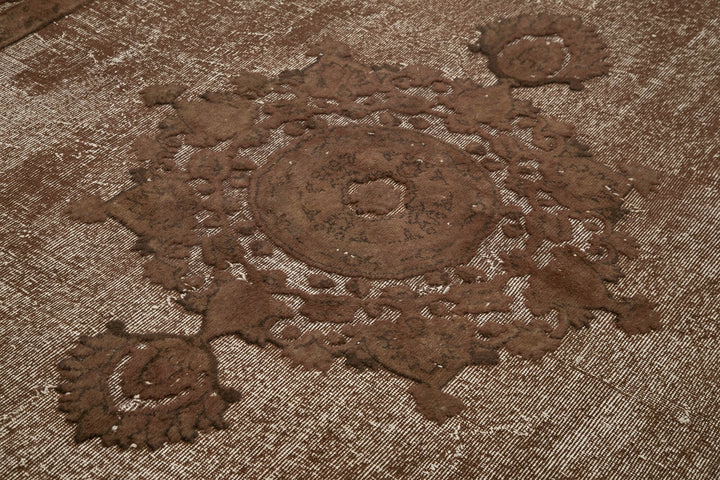 7x10 Brown Over Dyed Rug - 25626