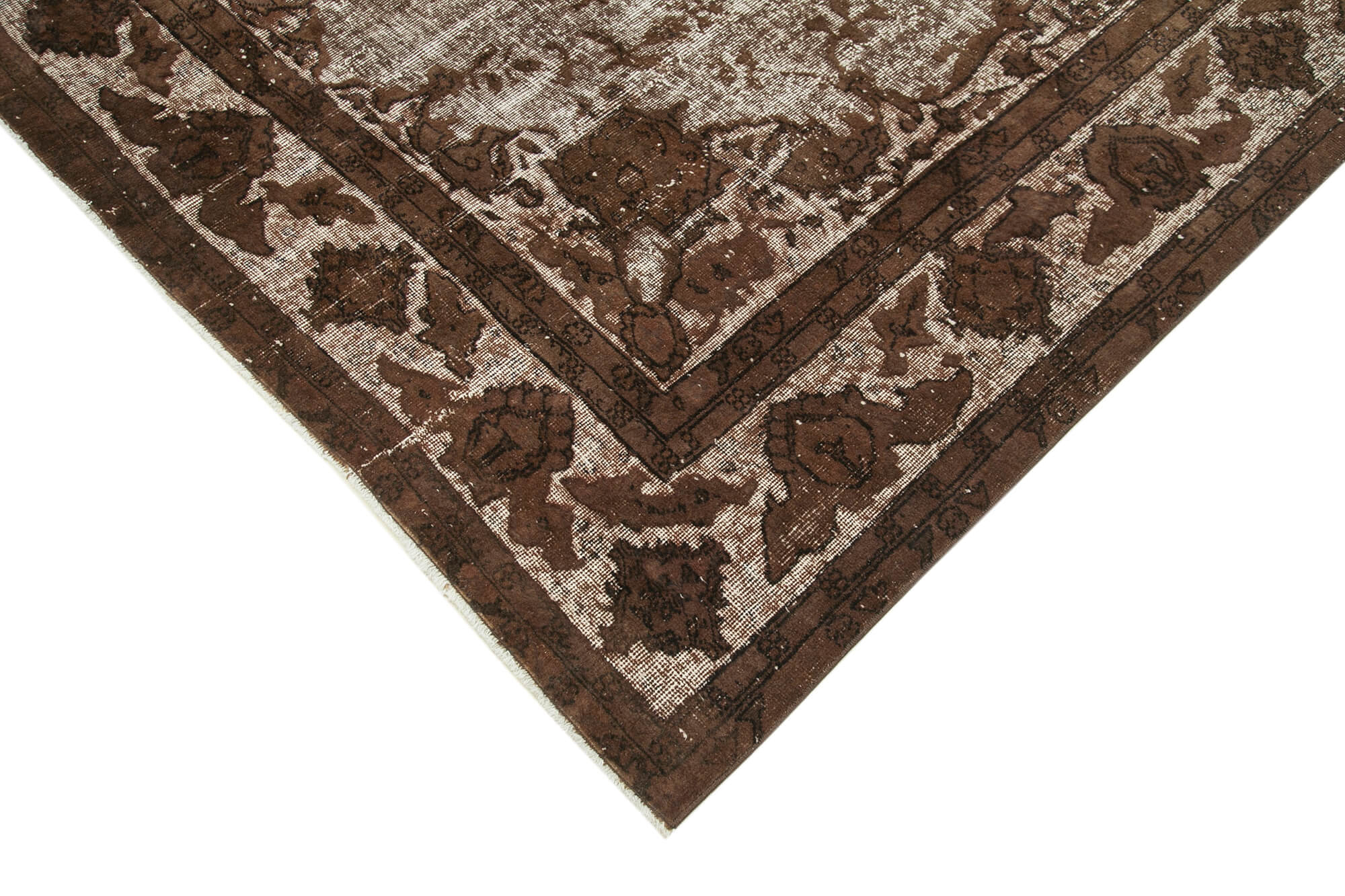 7x10 Brown Over Dyed Rug - 25627