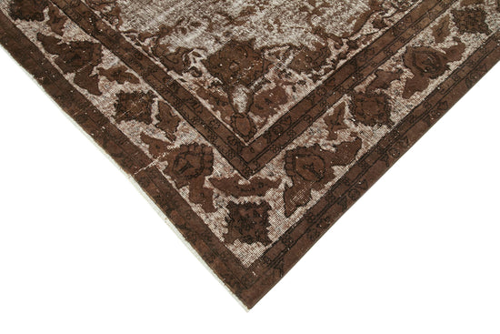 7x10 Brown Over Dyed Rug - 25627