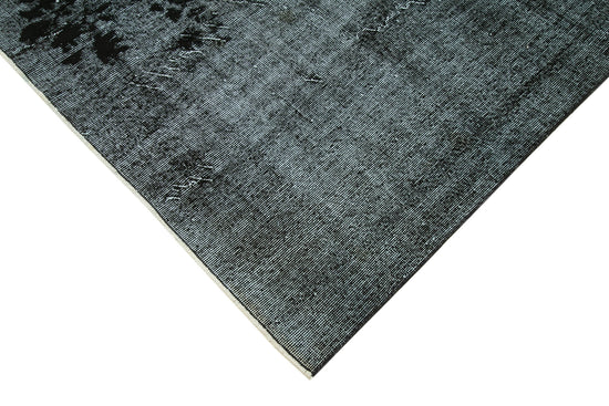 5x9 Black Over Dyed Rug - 25630