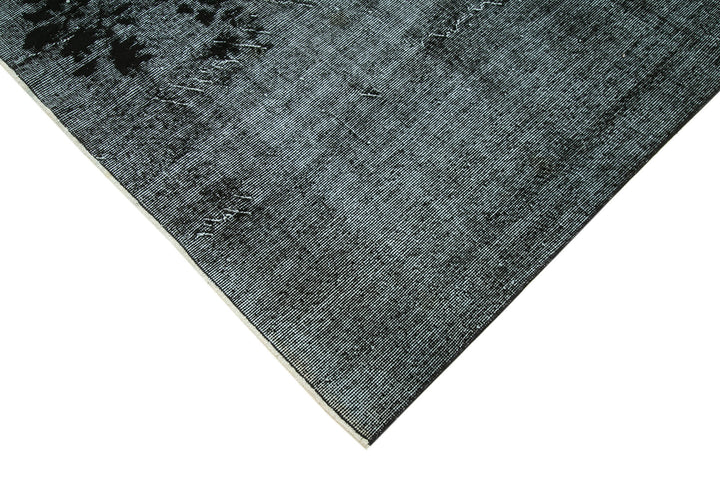 5x9 Black Over Dyed Rug - 25630