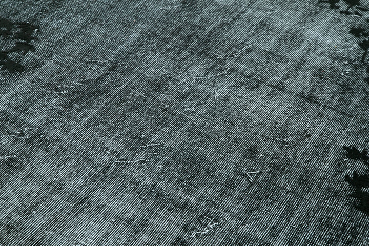 5x9 Black Over Dyed Rug - 25630