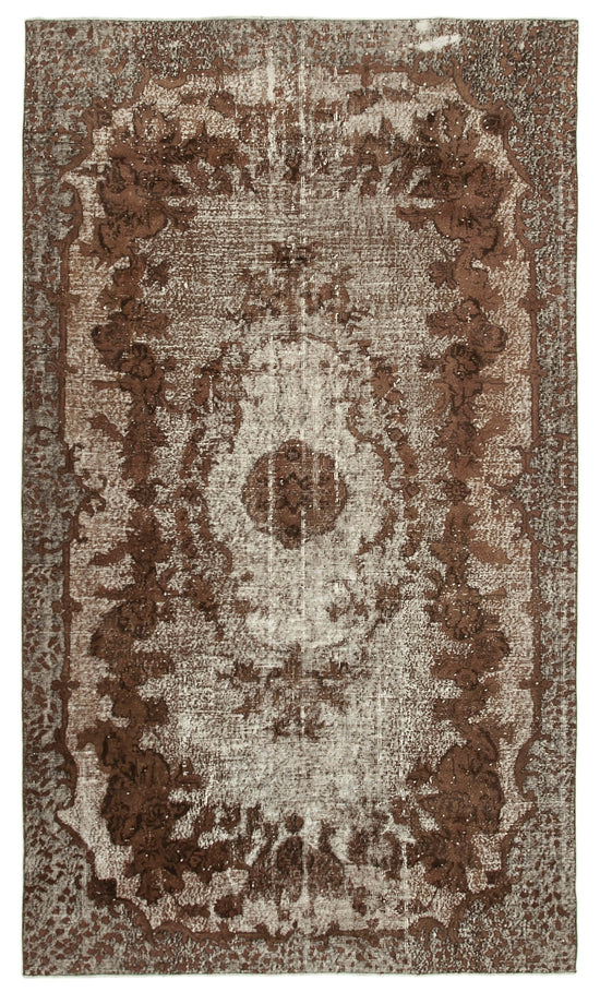 6x11 Brown Over Dyed Rug - 25632