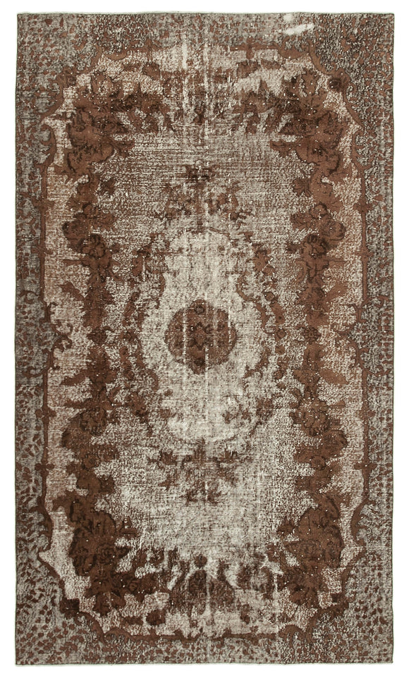 6x11 Brown Over Dyed Rug - 25632