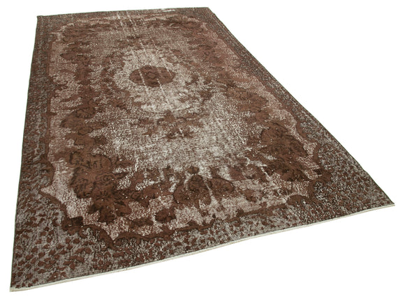 6x11 Brown Over Dyed Rug - 25632