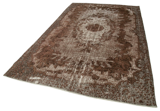 6x11 Brown Over Dyed Rug - 25632