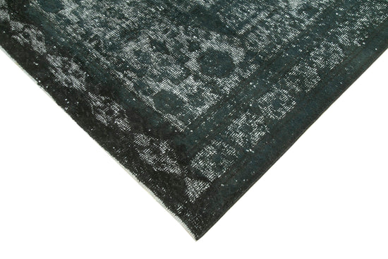 5x9 Black Over Dyed Rug - 25645