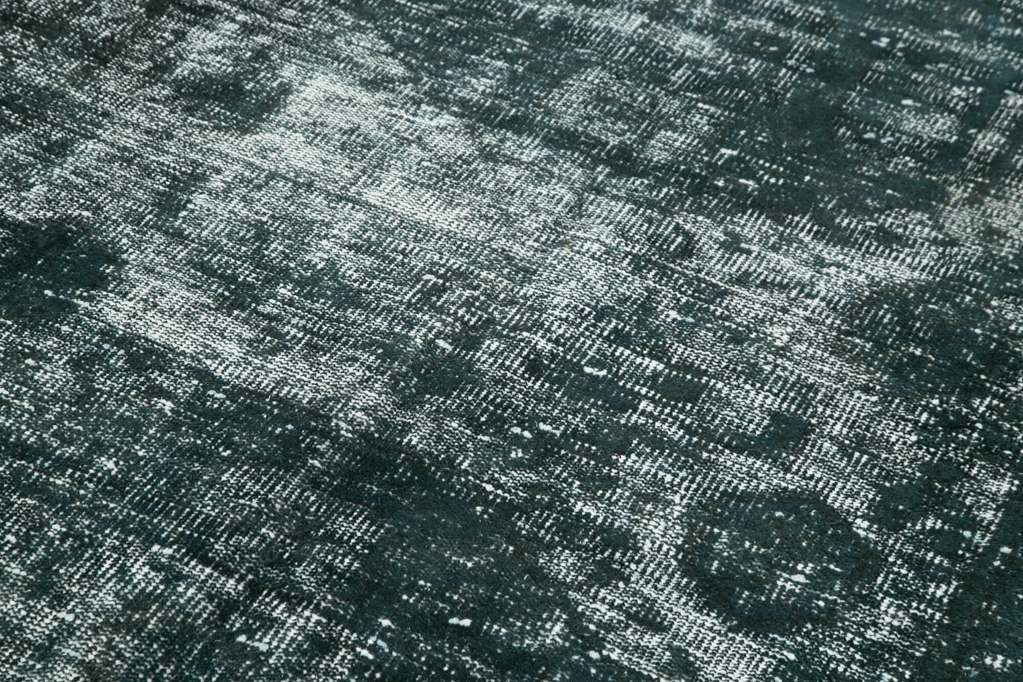 5x9 Black Over Dyed Rug - 25645