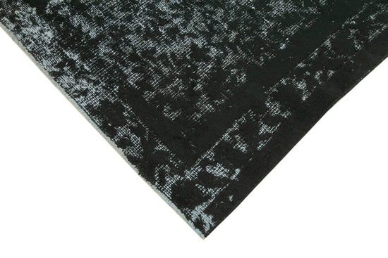 5x8 Black Over Dyed Rug - 25646
