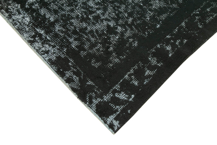 5x8 Black Over Dyed Rug - 25646