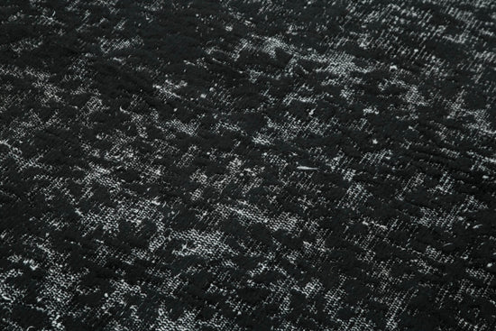 5x8 Black Over Dyed Rug - 25646