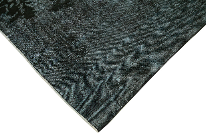 5x8 Black Over Dyed Rug - 25659