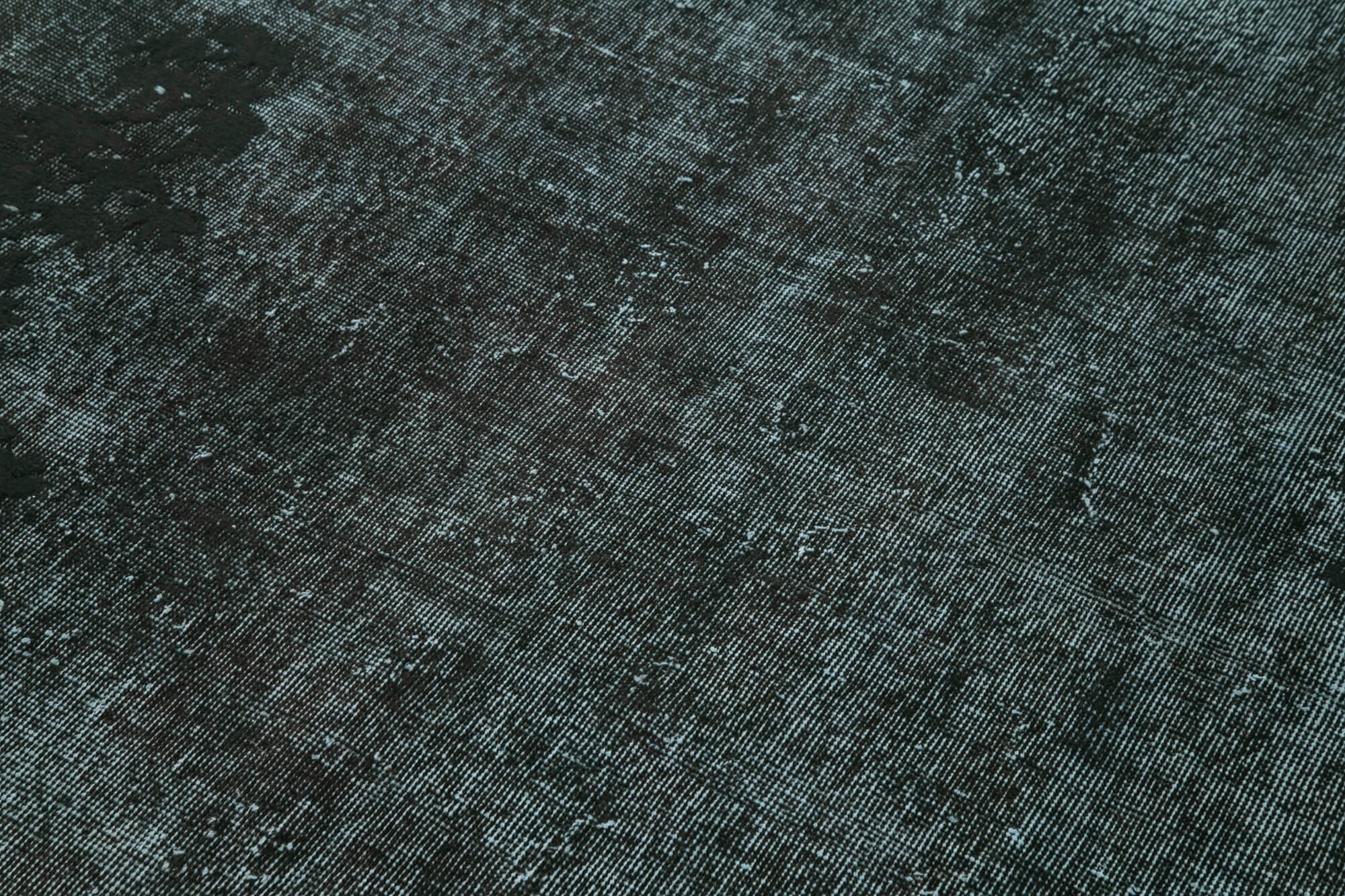5x8 Black Over Dyed Rug - 25659