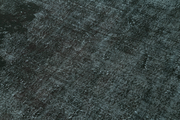 5x8 Black Over Dyed Rug - 25659