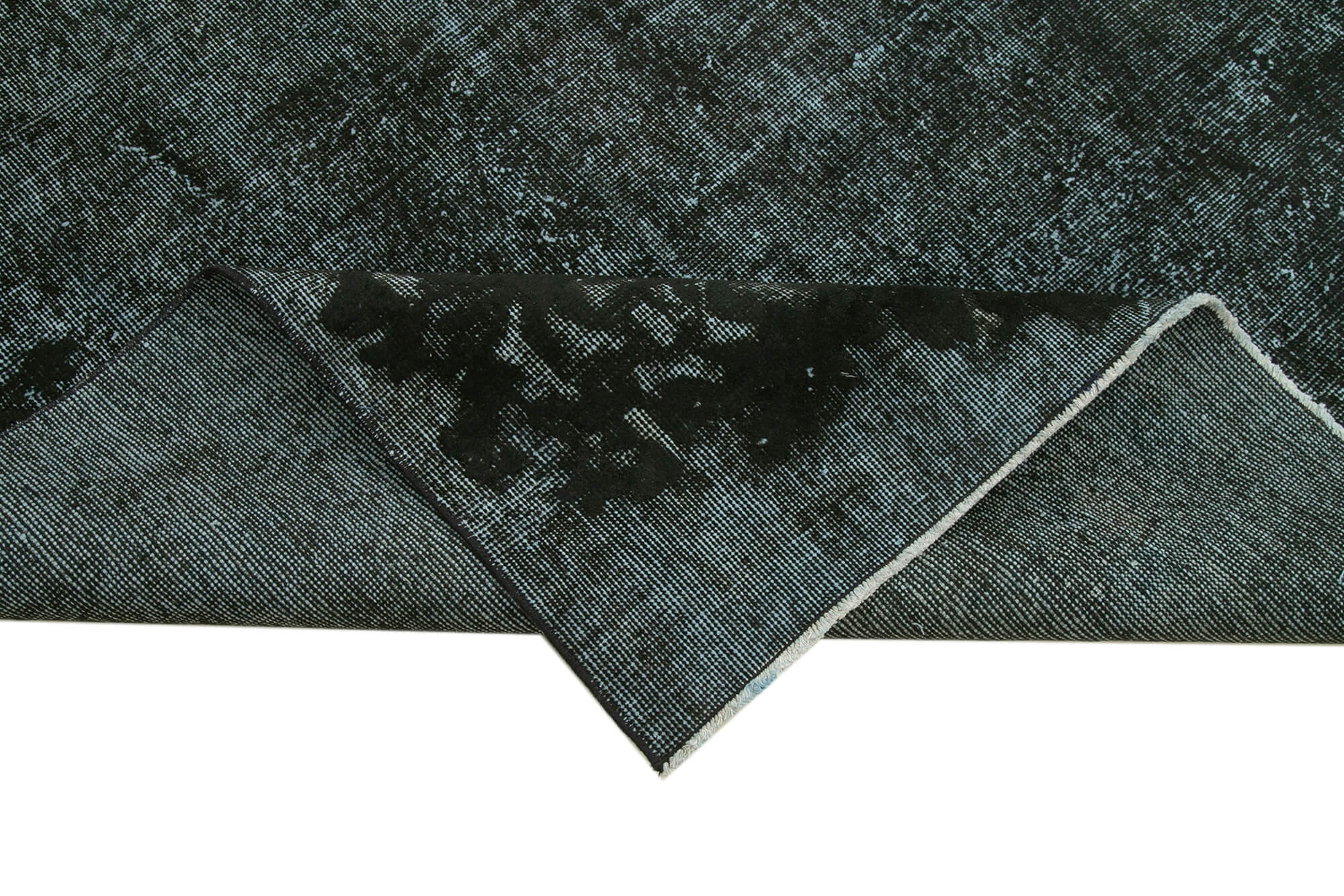 5x8 Black Over Dyed Rug - 25659