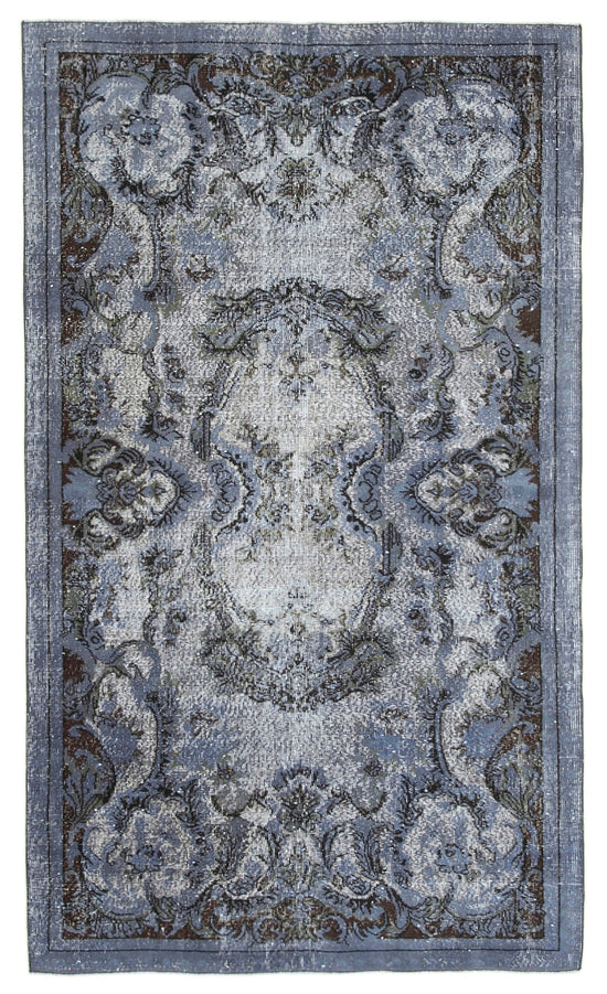 5x9 Grey Over Dyed Rug - 25660