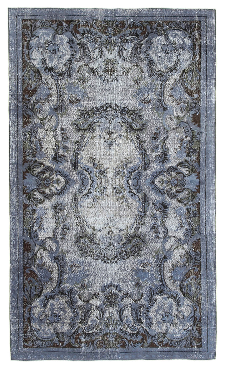 5x9 Grey Over Dyed Rug - 25660
