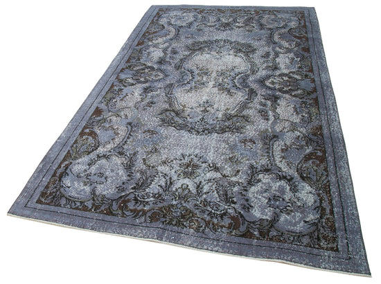 5x9 Grey Over Dyed Rug - 25660