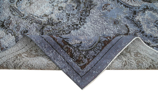 5x9 Grey Over Dyed Rug - 25660