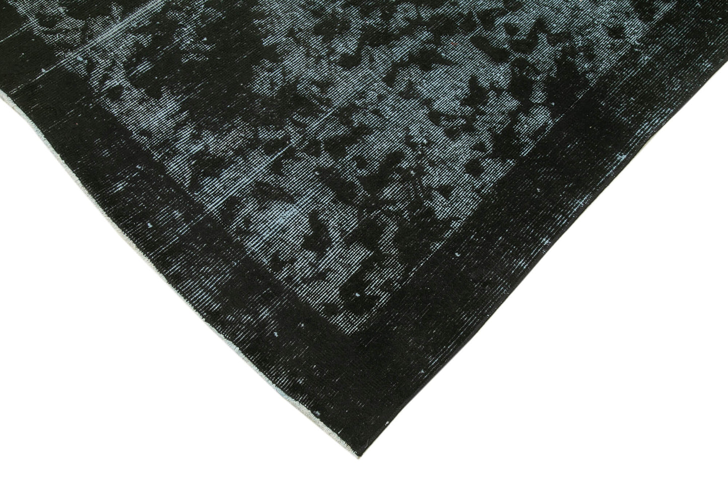5x9 Black Over Dyed Rug - 25662